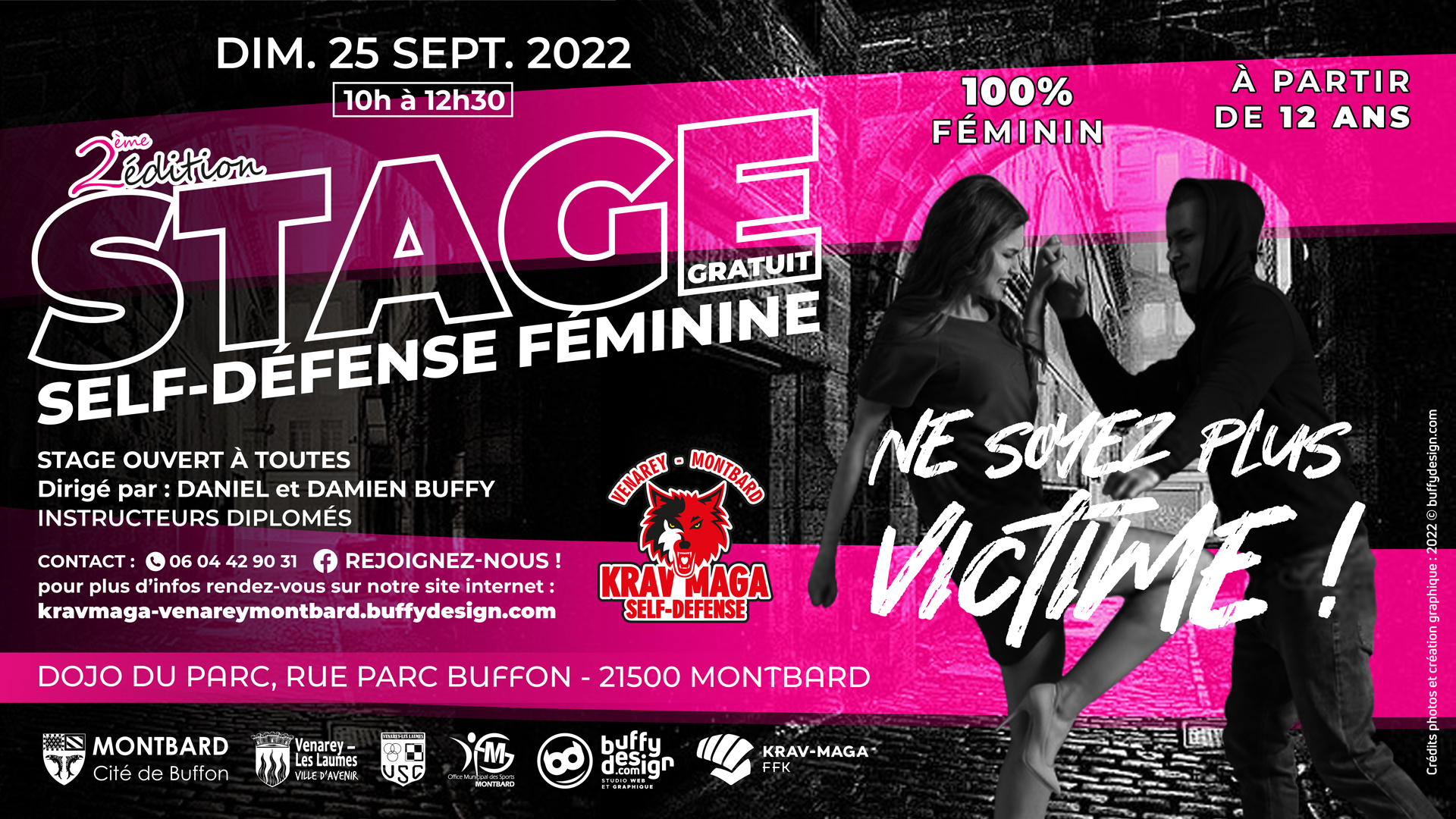 Stage self défense féminin - Ville de Chabeuil